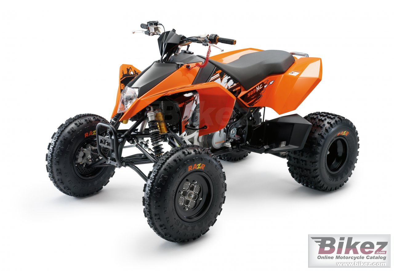 Big KTM 525 xc atv picture and wallpaper from Bikez.com